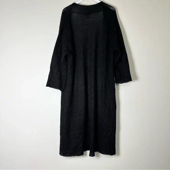 Eileen Fisher Mohair Wool Slouchy Oversized Cardigan - Picture 8 of 11
